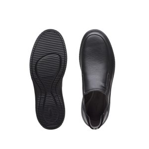 Herren Slipper Donaway Step black Leather