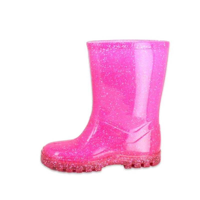Regenstiefel Glitzer pink – Bild 2