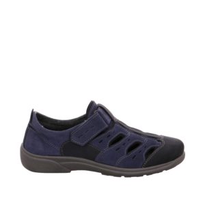 Sandale Rostock Velour ocean