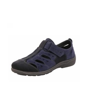 Sandale Rostock Velour ocean