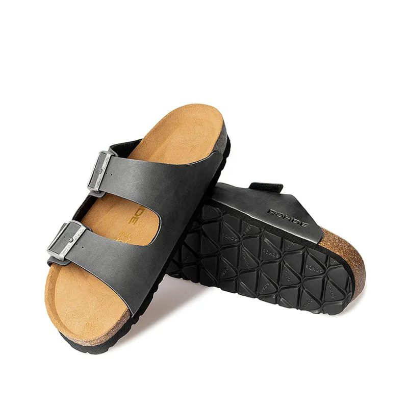 Fussbettpantoffel Grado anthrazit – Bild 9