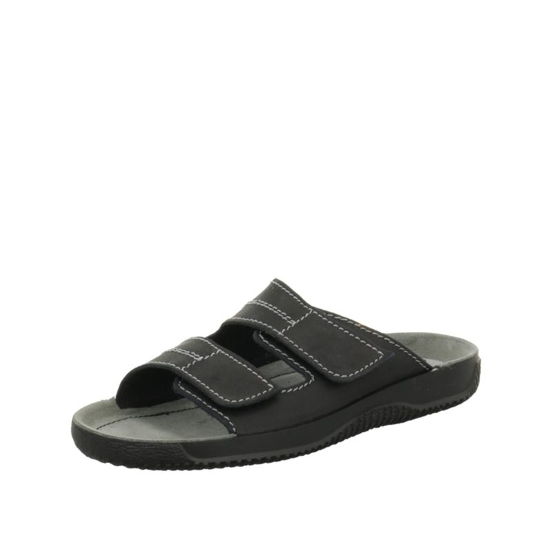 Herrenpantolette Soltau schwarz