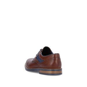 Schnürschuh Clarino amaretto denim