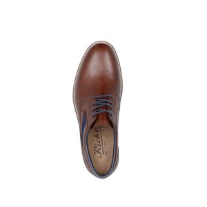 Schnürschuh Clarino amaretto denim