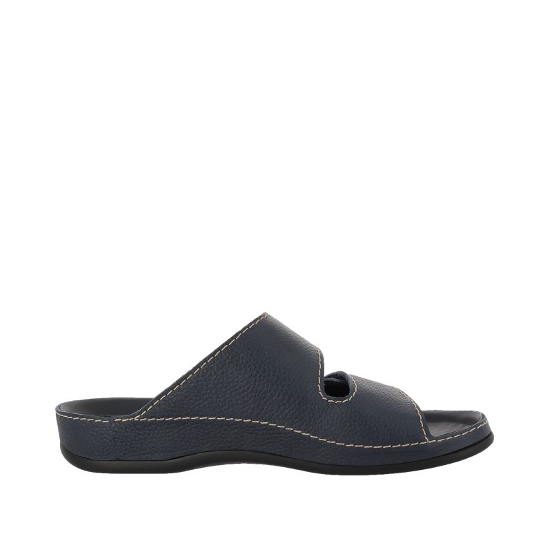 Herrenpantolette Buttero blau – Bild 2
