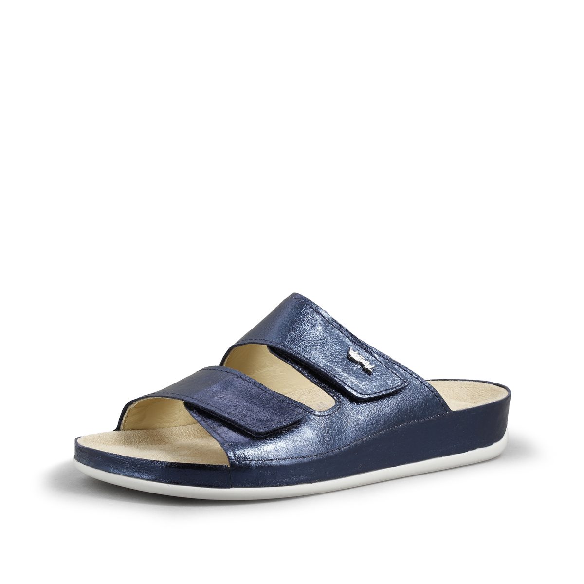 Pantolette Vital Soft W ozean metallic