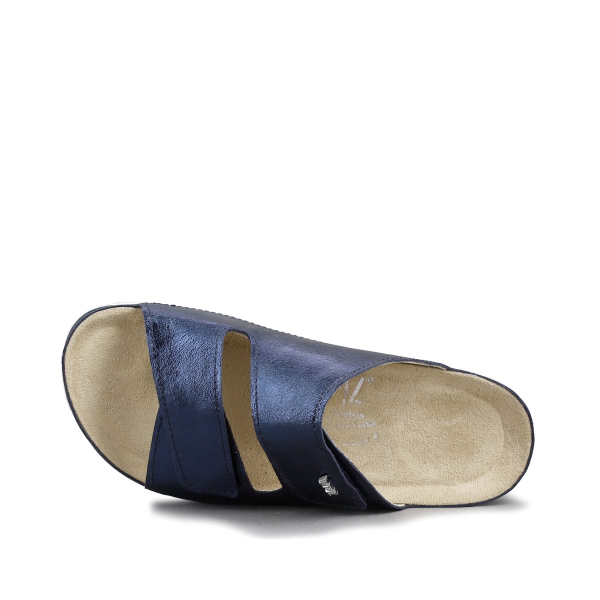 Pantolette Vital Soft W ozean metallic