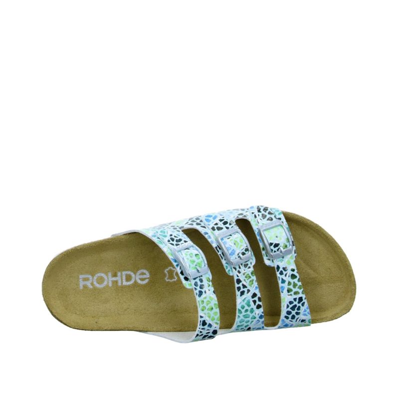 Damenpantolette Alba Baltic multicolor – Bild 6
