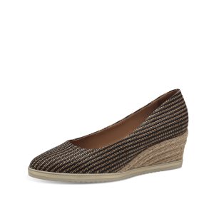 Keilpumps black comb