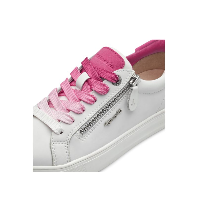 Sneaker white fuxia – Bild 6