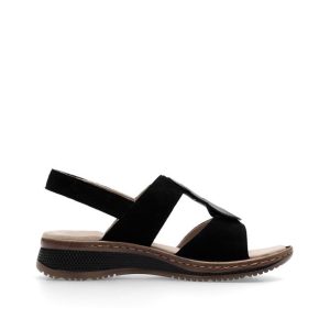 Sandalette schwarz