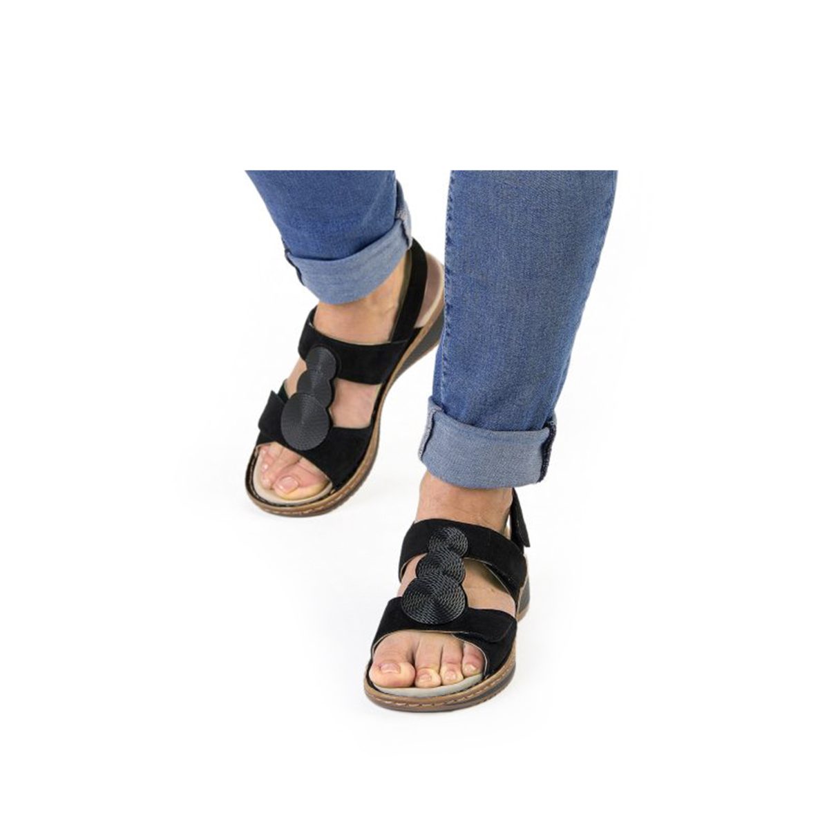 Sandalette schwarz