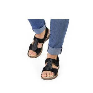 Sandalette schwarz
