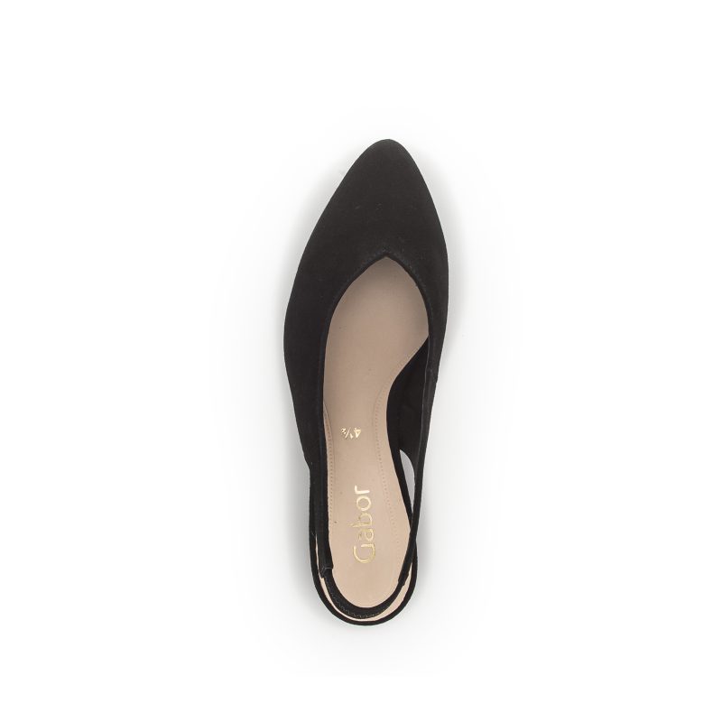 Slingpumps Samtchevreau schwarz – Bild 2