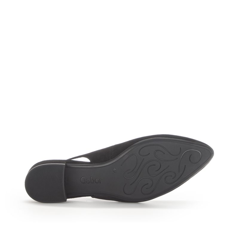 Slingpumps Samtchevreau schwarz – Bild 3