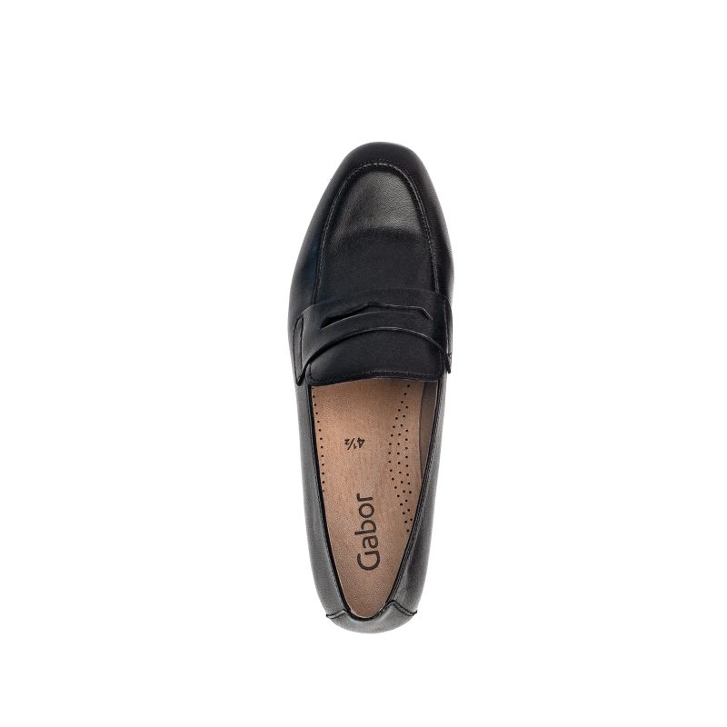 Slipper Lammnappa schwarz – Bild 2