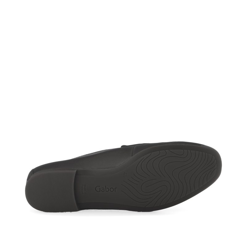 Slipper Lammnappa schwarz – Bild 3