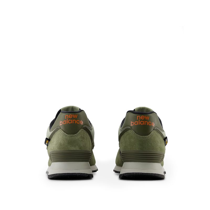 Sneaker 574 grün orange – Bild 5
