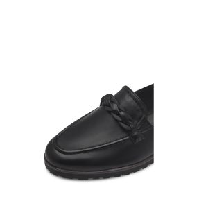 Loafer black Leather