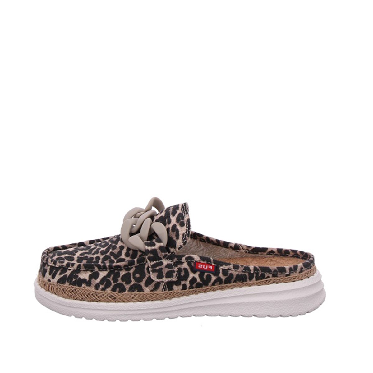 Ella chain raffia leo