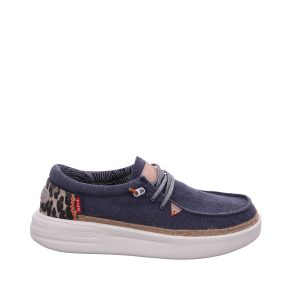 Lily navy Leinen