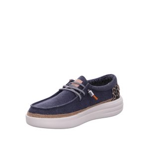 Lily navy Leinen