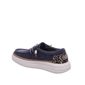 Lily navy Leinen