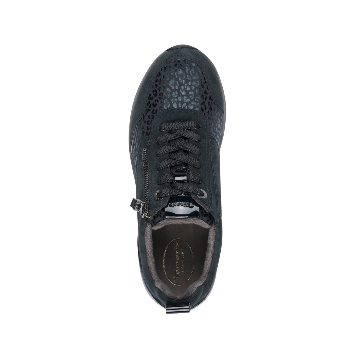 Sneaker navy suede comfort
