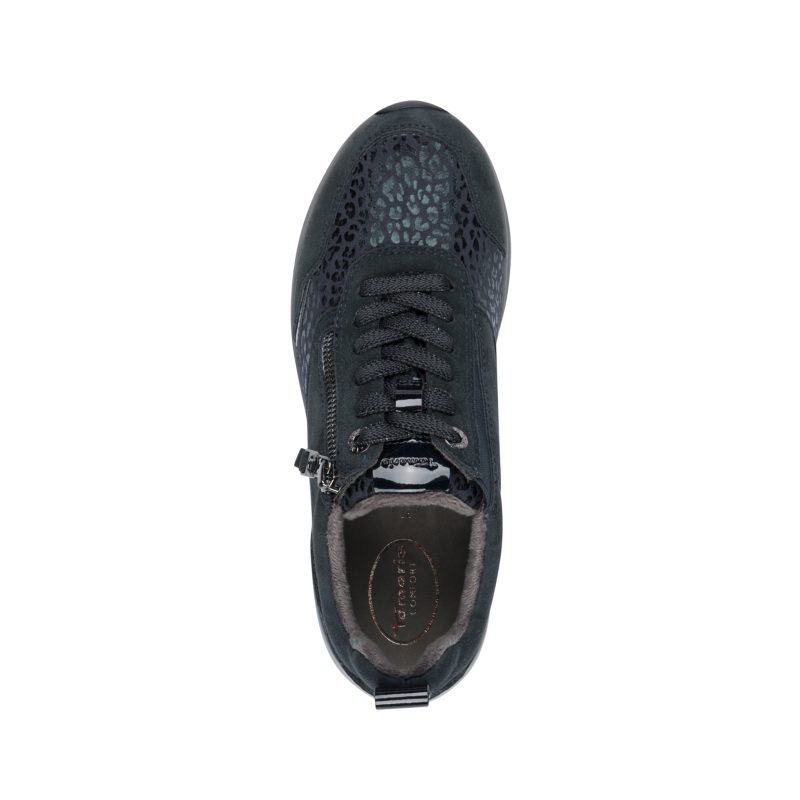 Sneaker navy suede comfort – Bild 4