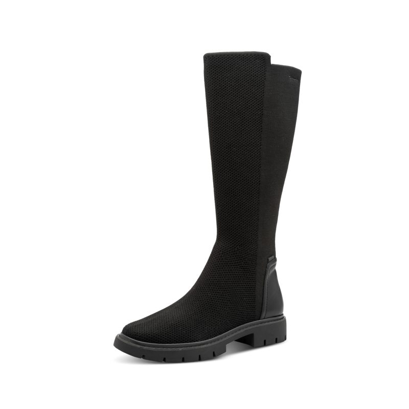 Stiefel black comfort